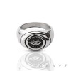 STAINLESS STEEL SMALL OVAL EYE RING